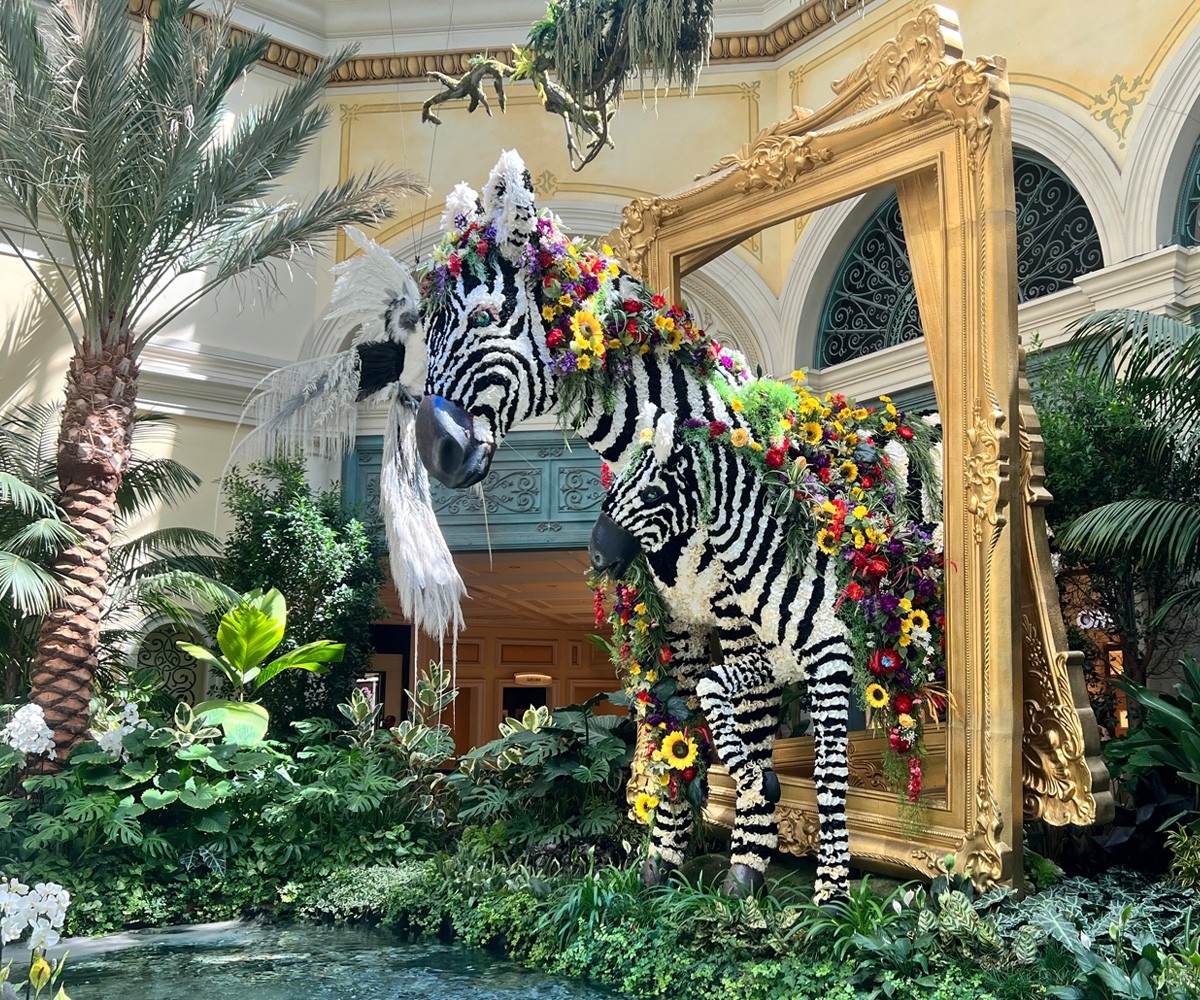 Vegas with Kids - Bellagio Conservatory