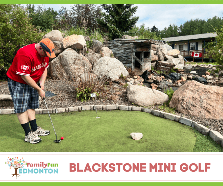 Blackstone Mini Golf at Pigeon Lake Family Fun Edmonton
