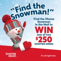 Find the Snowman Contest Bonnie Doon