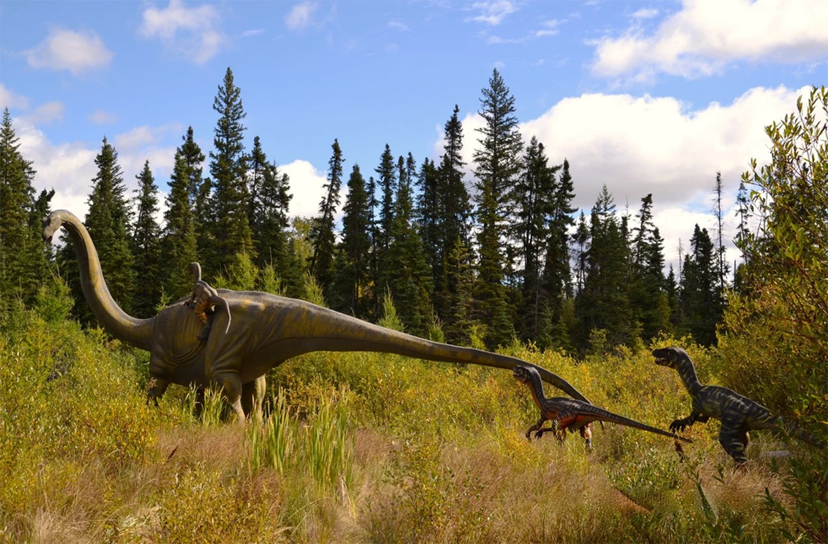 Dinosaurios del bosque jurásico