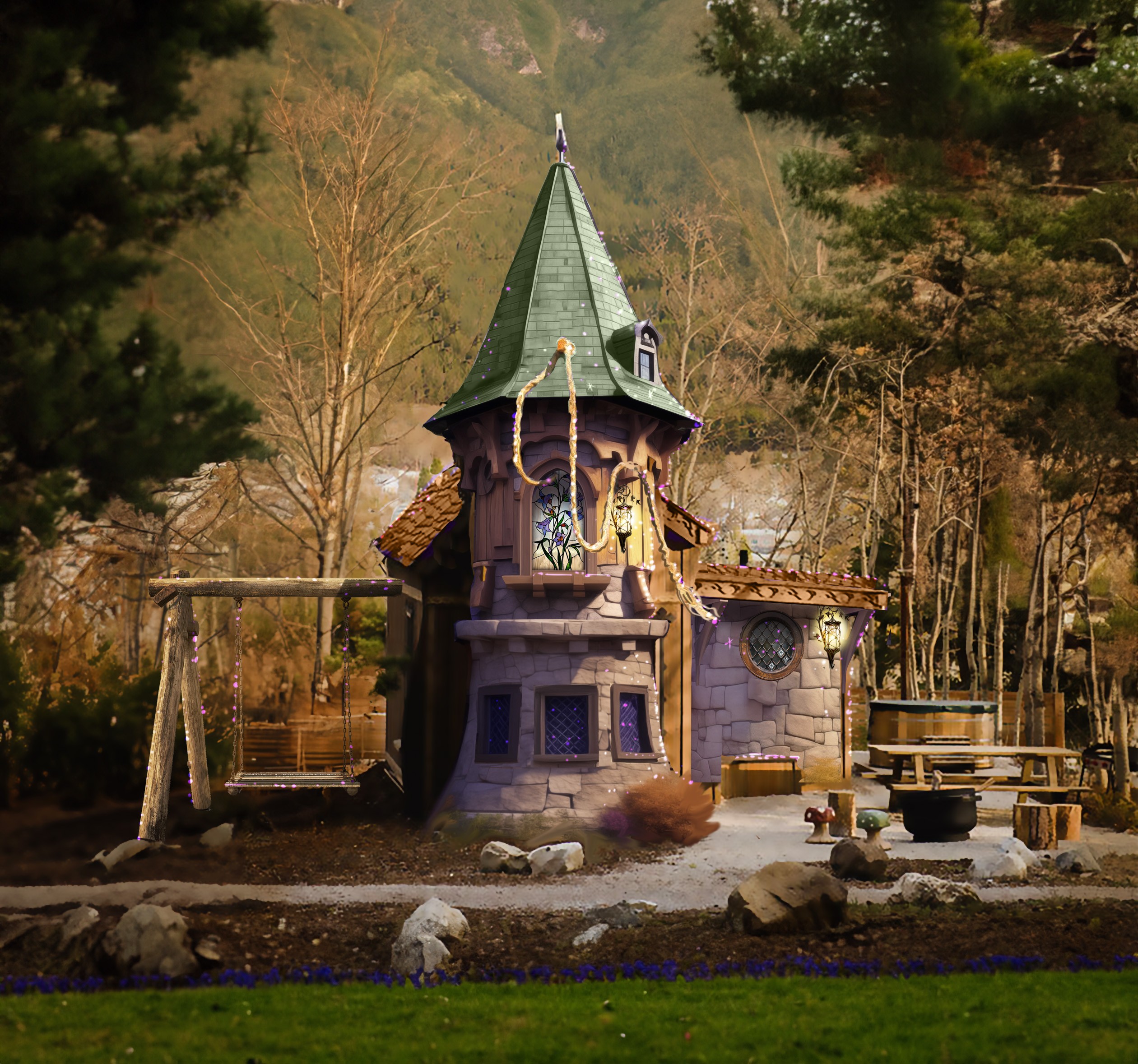 Rapunzel Charmed Resorts Mulhurst Bay