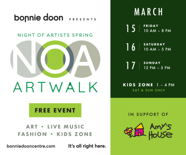 Bonnie Doon Noite dos Artistas Artwalk