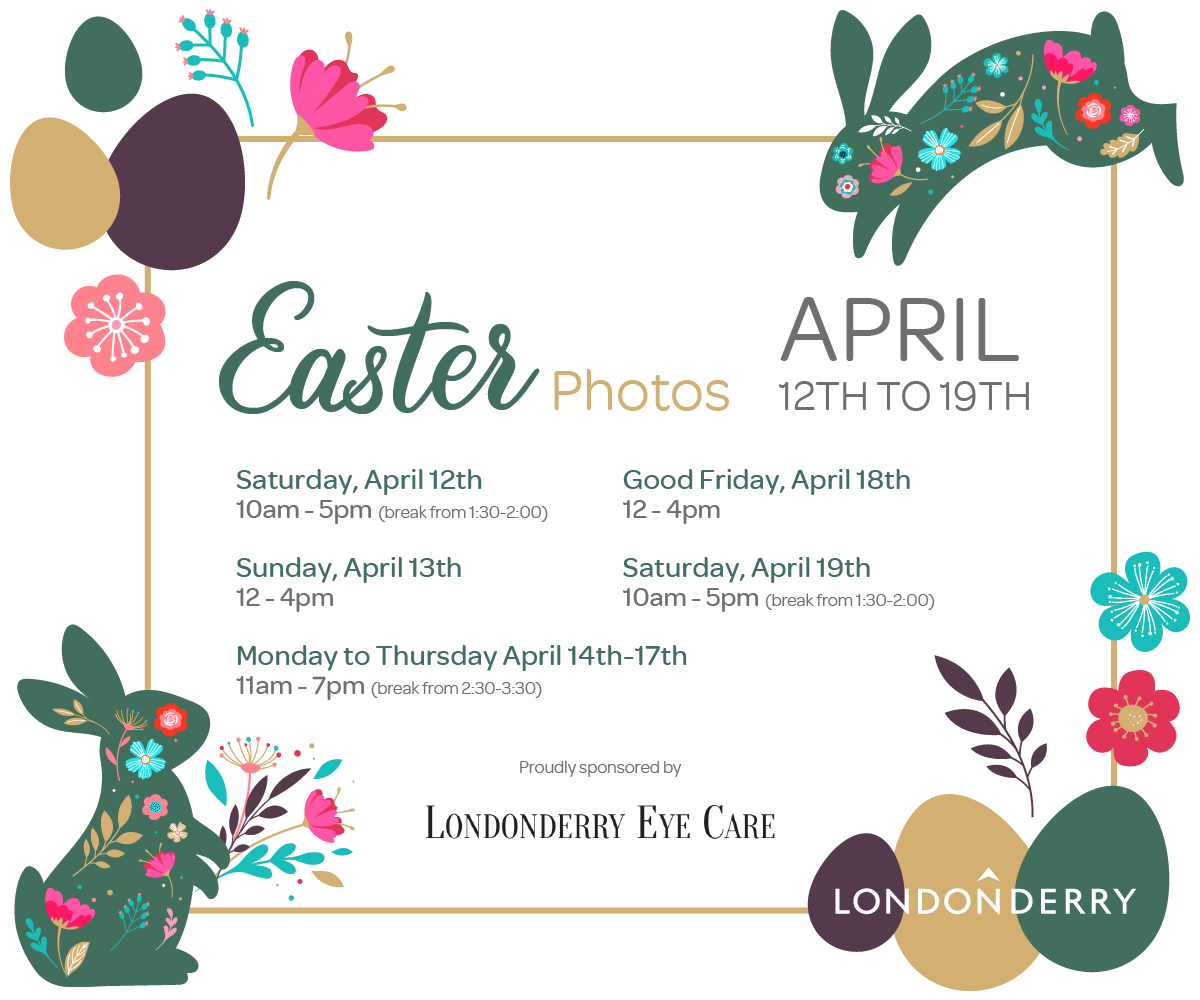 Londonderry Mall Easter Bunny Photos
