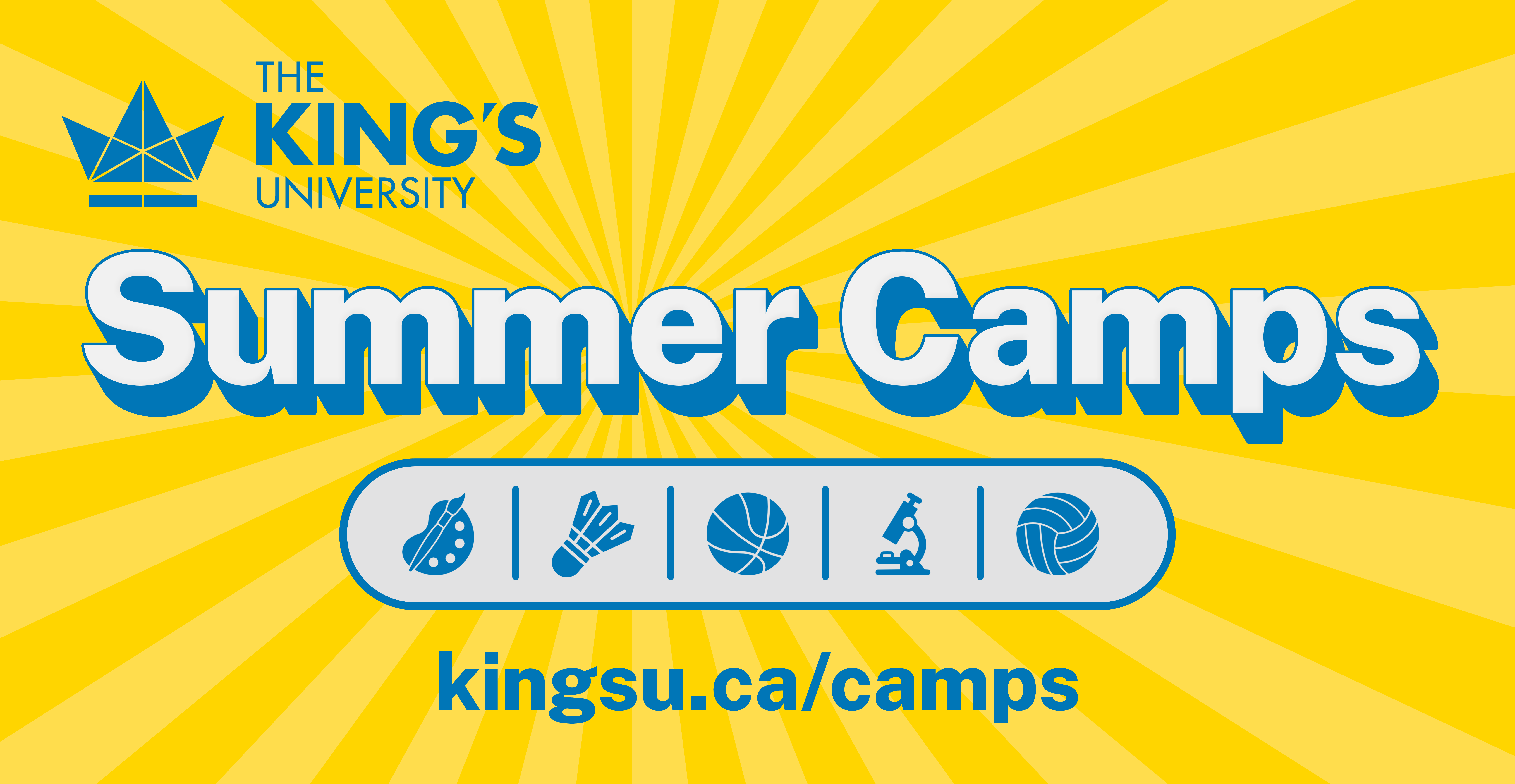 Les camps d'été de l'Université King's