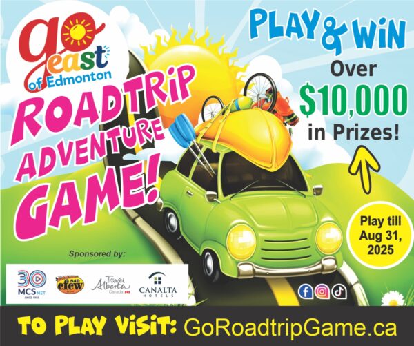 Go East of Edmonton Roadtrip Game