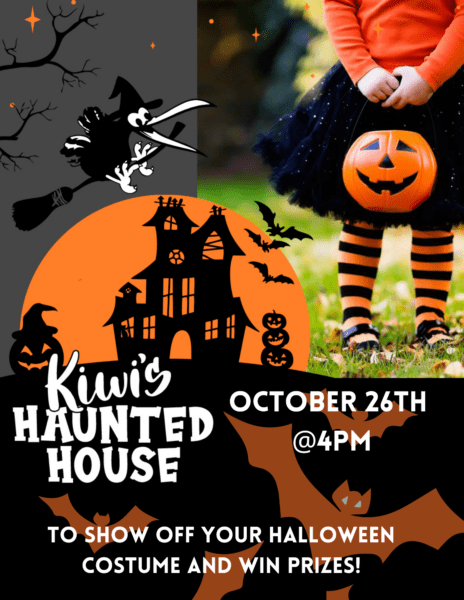 Kiwi's Haunted House Costume Contest