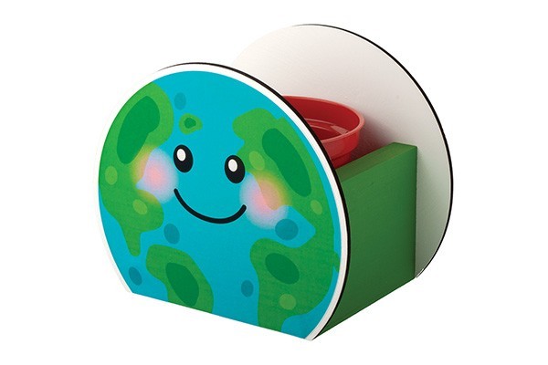 Home Depot Kids Workshop Globe Planter April
