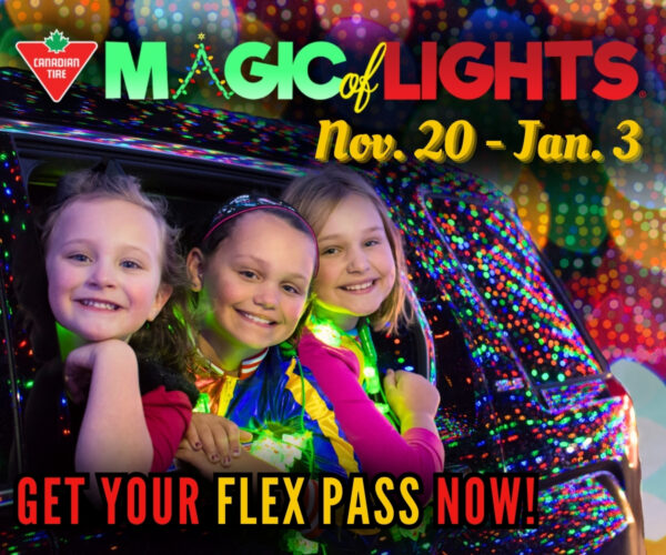 RAD Torque Raceway Canadian Tire Magic of Lights (Family Fun Edmonton)