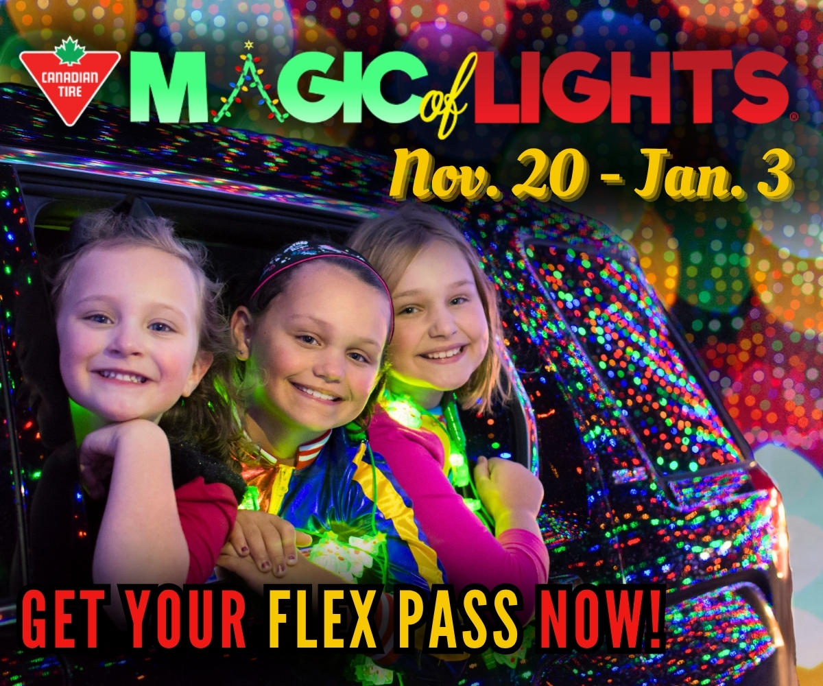 RAD Torque Raceway Canadian Tire Magic of Lights (Family Fun Edmonton)