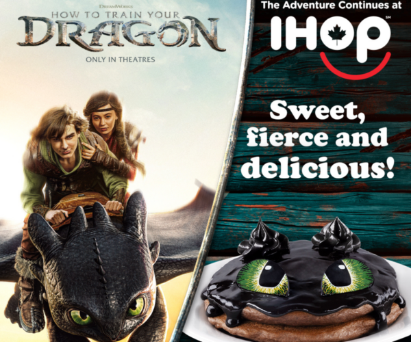 IHOP Prairies How to Train Your Dragon Menu