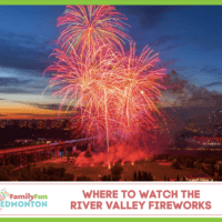 Canada Day Fireworks in Edmonton