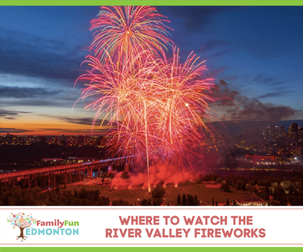 Canada Day Fireworks in Edmonton