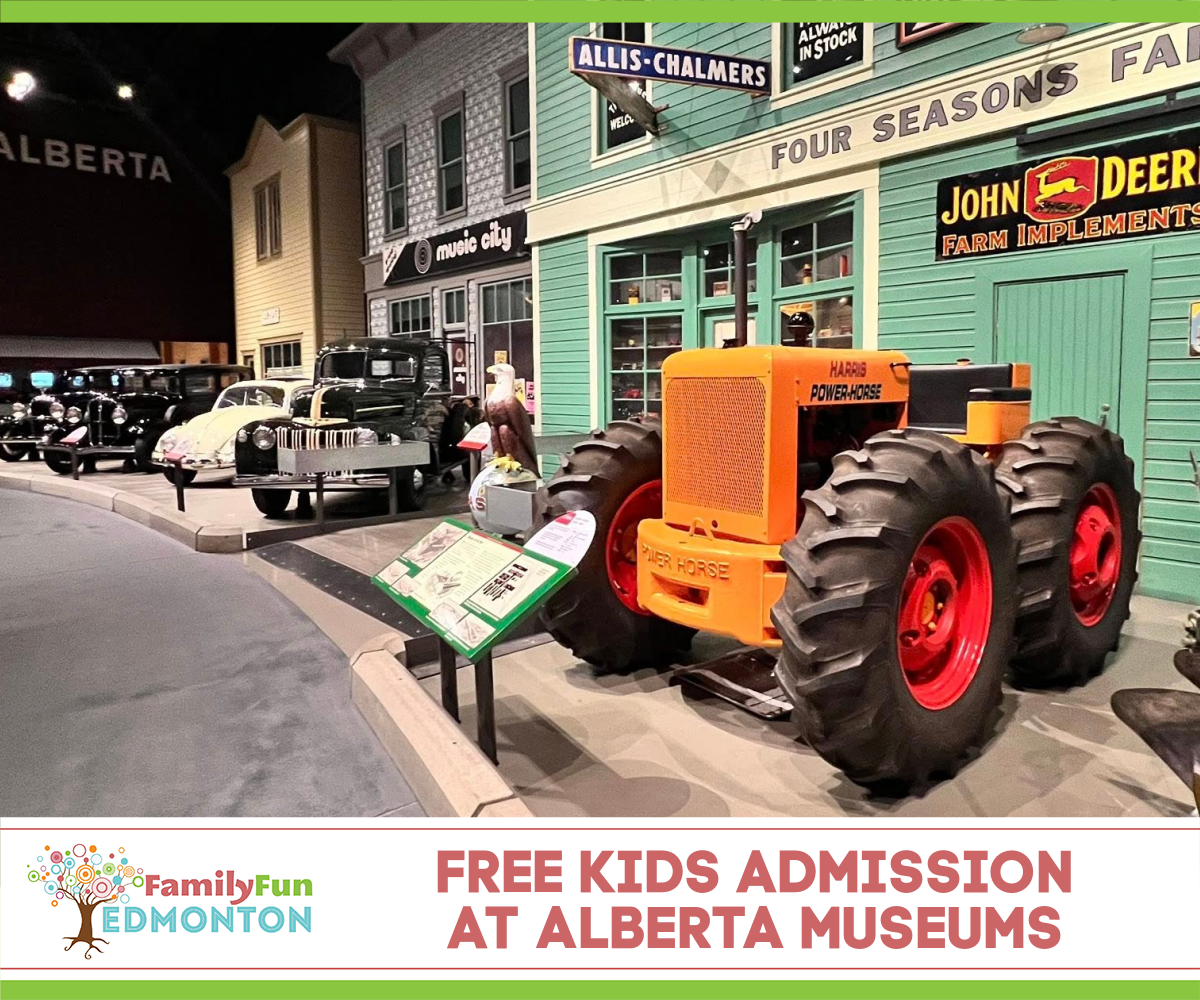 FREE KIDS Admission Alberta Museums