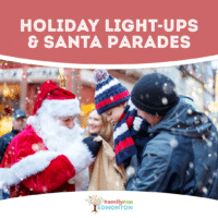 Holiday Light Ups & Santa Parades