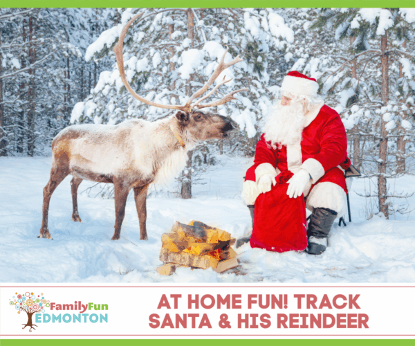 track Santa and his reindeer from home