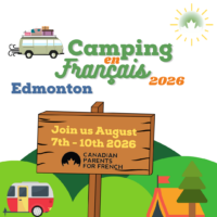 Camping en français Edmonton Summer Camp Ad