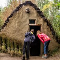 Kids Exploring the Ukrainian Cultural Heritage Village 