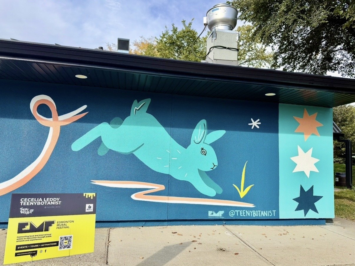 2026 EMF Mural by Cecelia Leddy (Teenybotanist)
