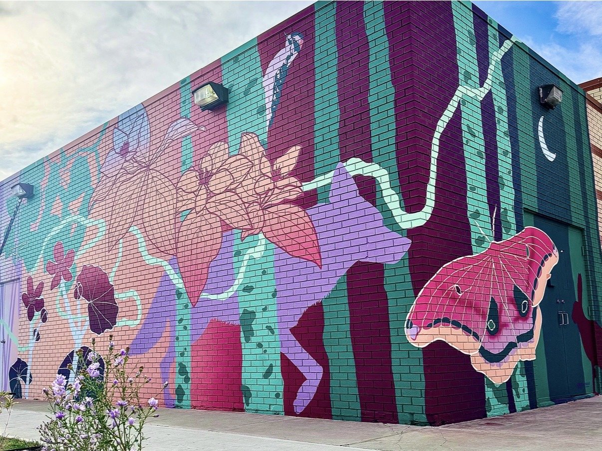 2026 EMF Mural by Jessica Semenoff, Brookview Community League