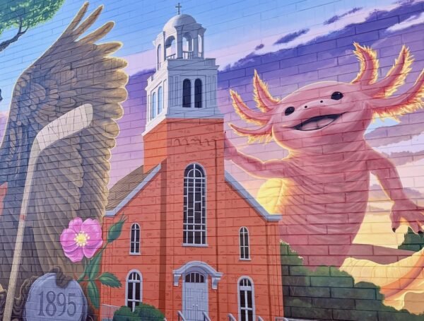 A Few Hours Well Spent - Mural at Chantal Bérubé Youth Centre (CBYC)