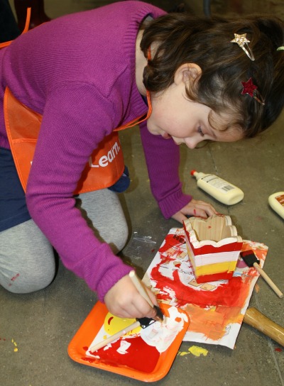 Taller para niños de Home Depot