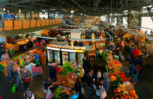 Mercado de agricultores del puerto marítimo de Halifax