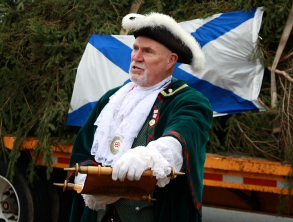 Árbol de Nueva Escocia para Boston Town Crier