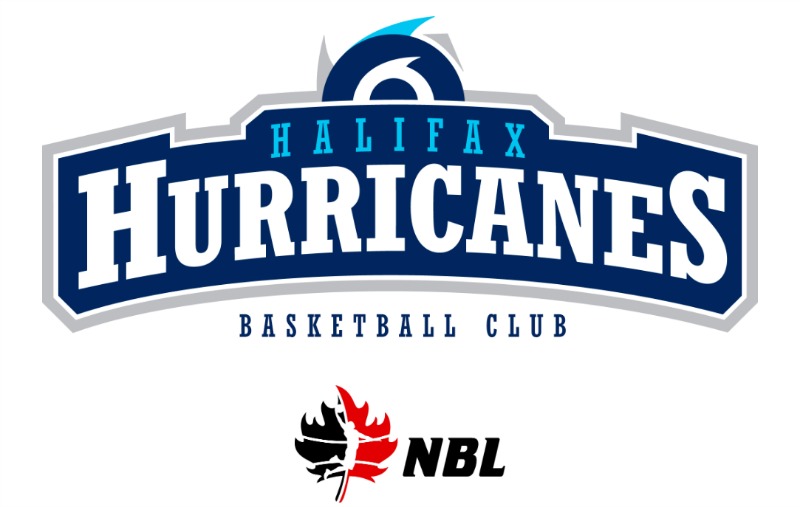 Logotipo do basquete Halifax Hurricanes