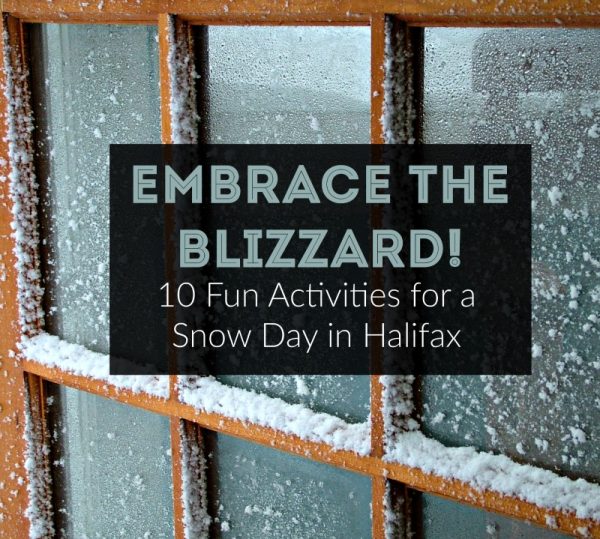 Jour de neige à Halifax