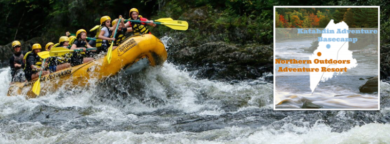 Visit Maine this summer northern outdoors rafting
