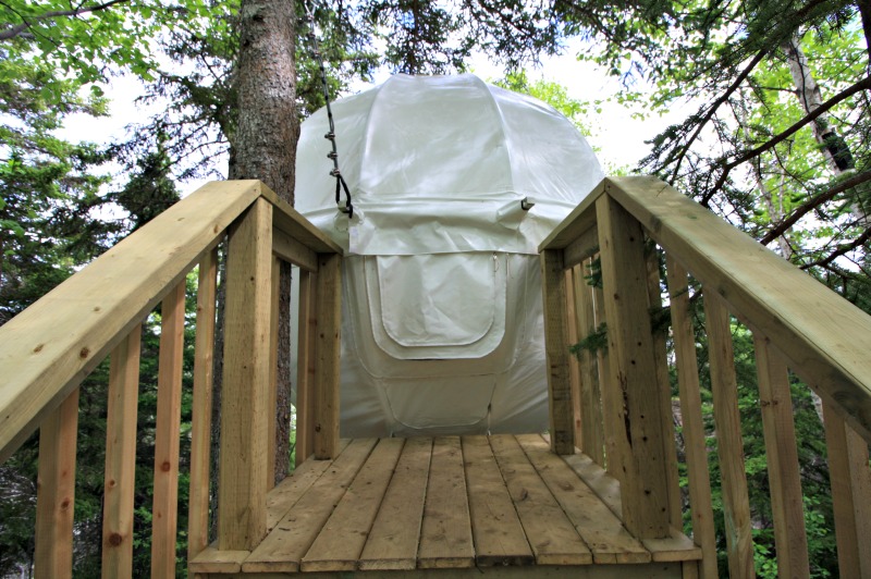 Carpa Cocoon de Parks Canada