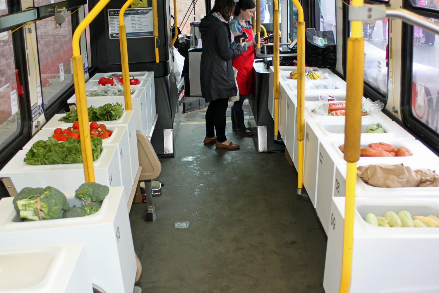 Marché alimentaire mobile d'Halifax