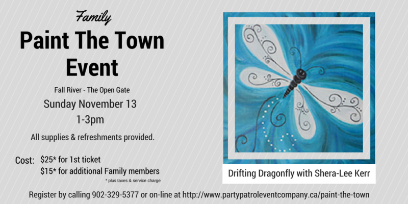 Family Paint The Town with the Party Patrol Event Company