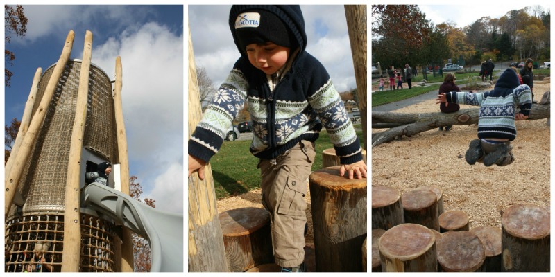 Dingle Playrgound Halifax Nova Scotia Diversión para niños pequeños