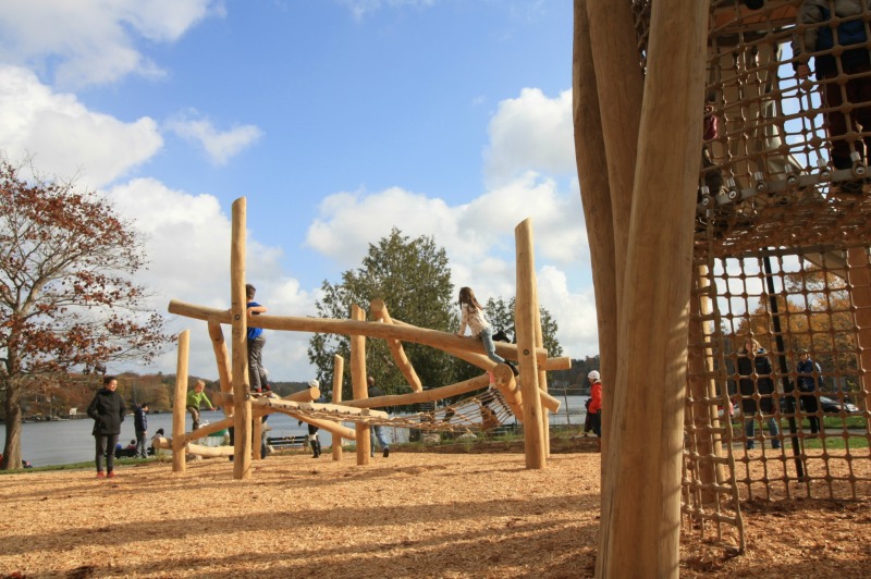 Der Spielplatz Dingle, Sir Sanford Fleming Park, Halifax, Nova Scotia