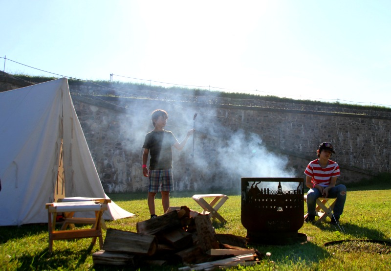 Louisbourg Wake up in the past Photo by Debbie Malaidack