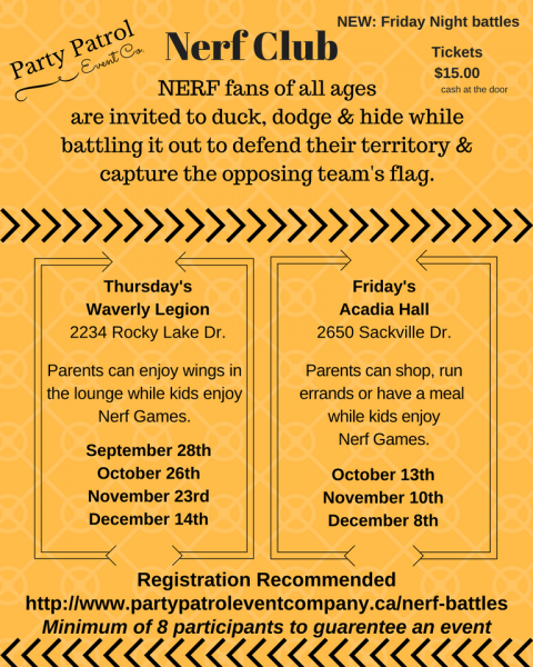 Thursday Night Nerf Battles in Waverley
