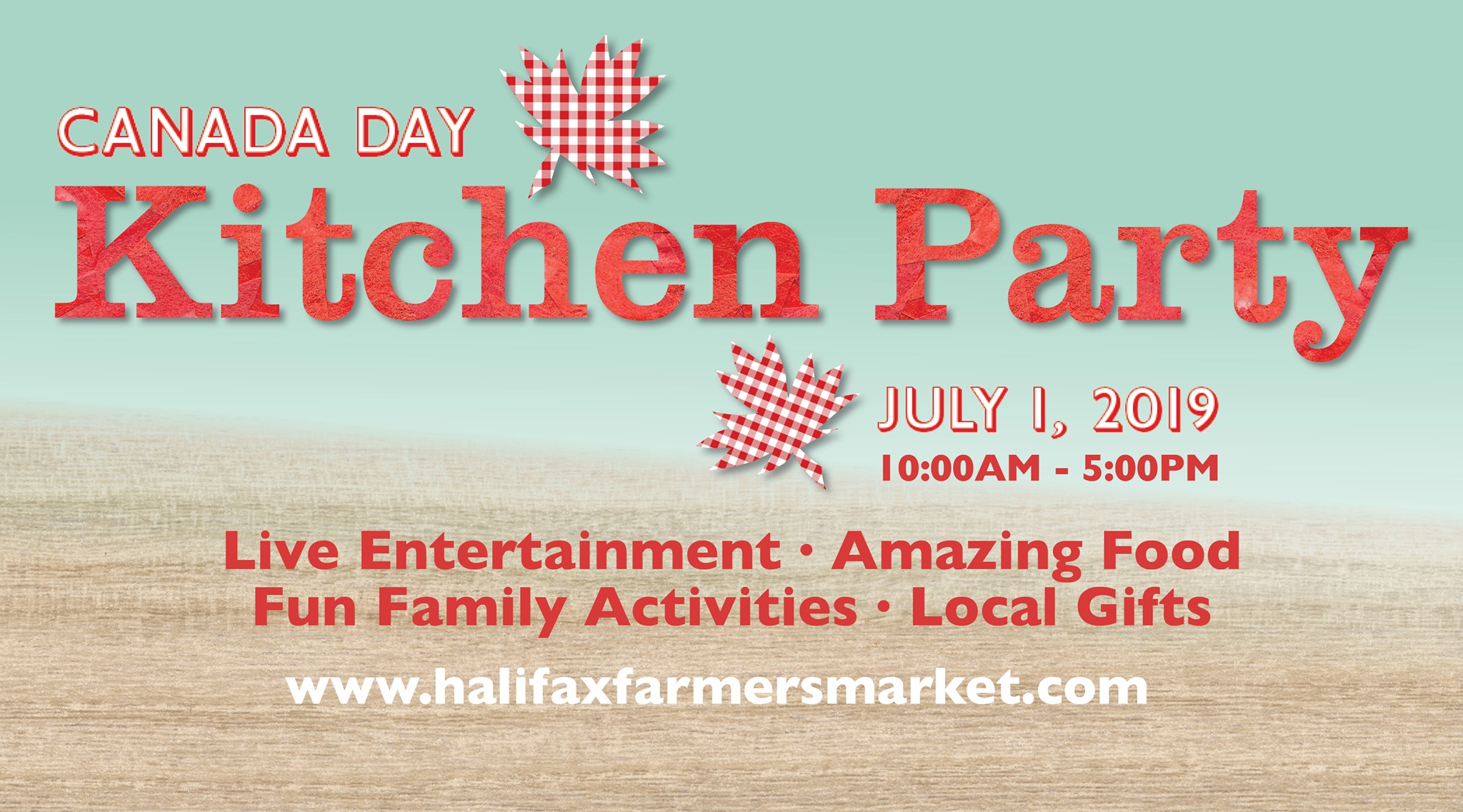 Canada Day Kitchen Party