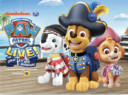 Paw Patrol en vivo