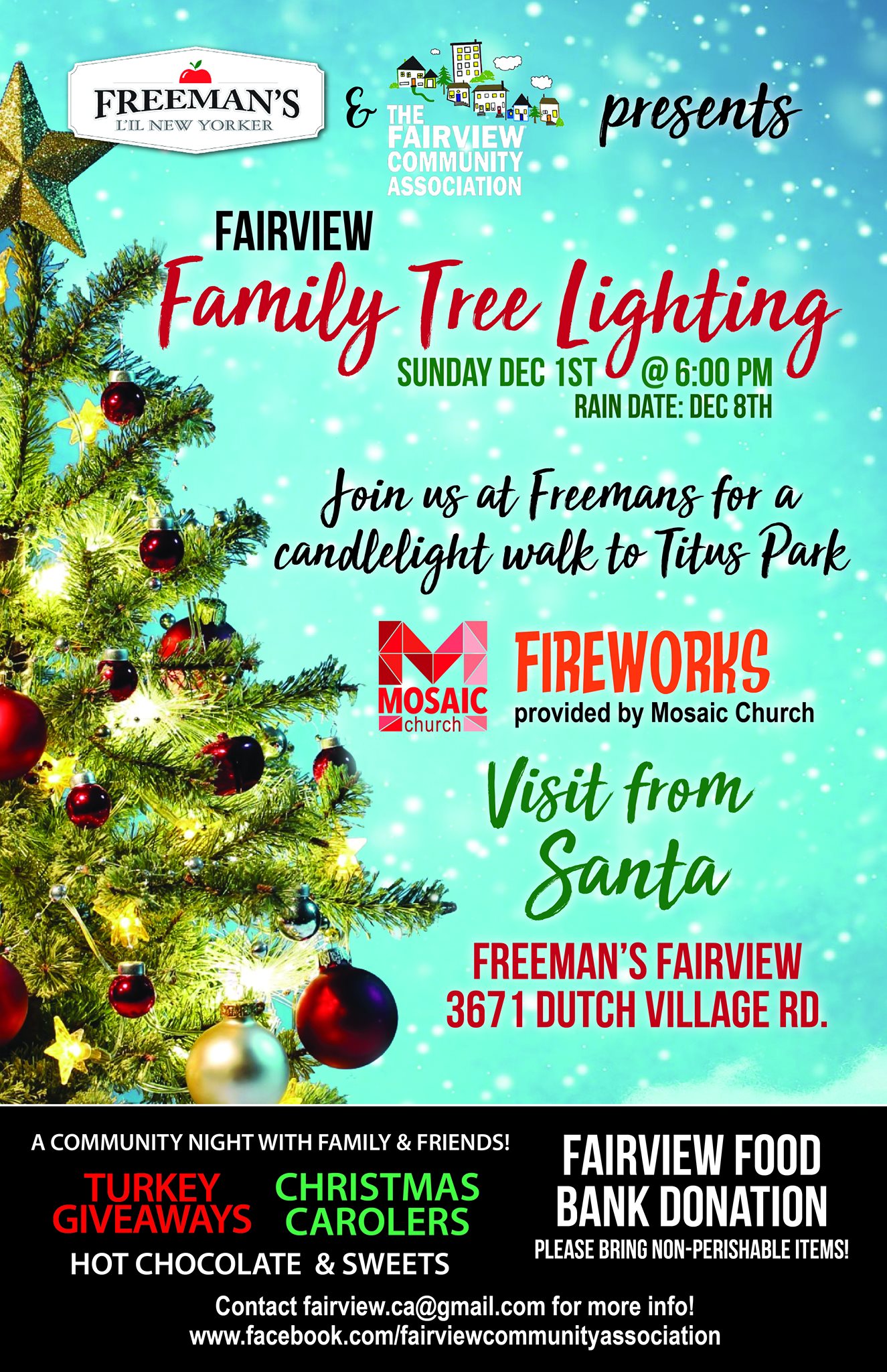 Fairview Tree Lighting
