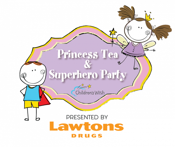 Princesa-chá-festa de super-heróis