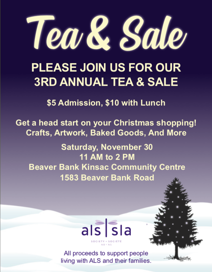 ALS Tea and Sale