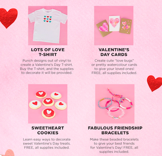 Michaels Valentine's Day