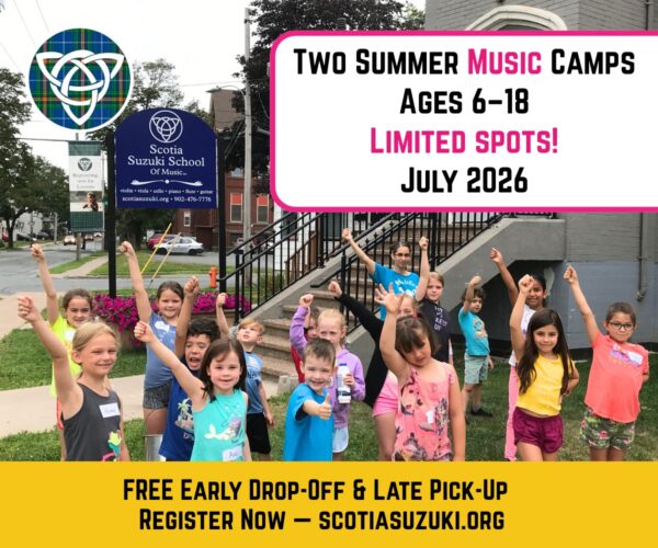 Scotia Suzuki Summer Camps