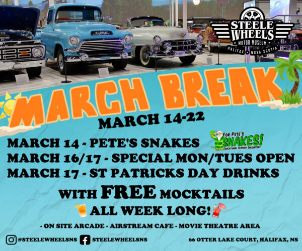 Steele Wheels March Break