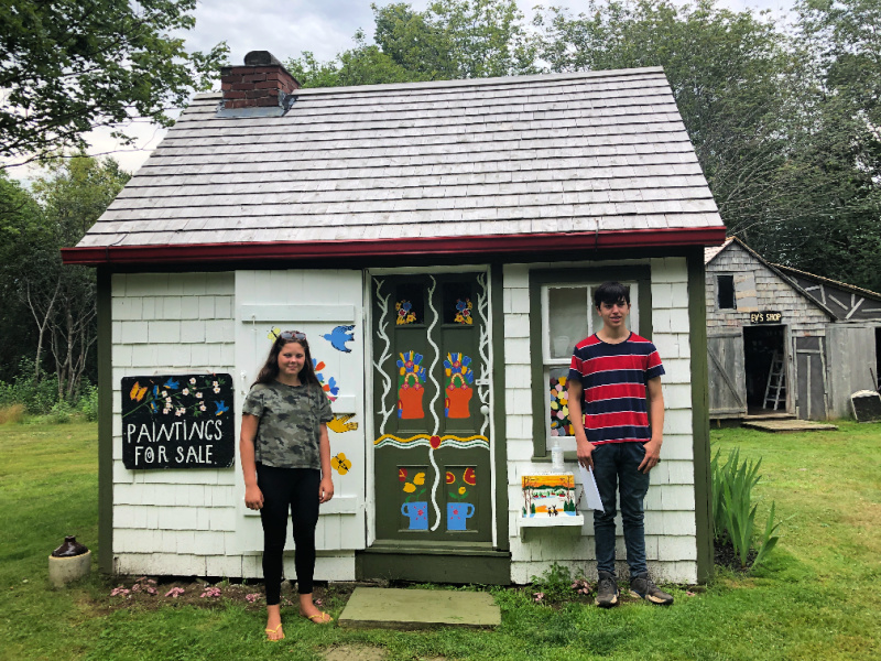 Réplique de la maison Maud Lewis