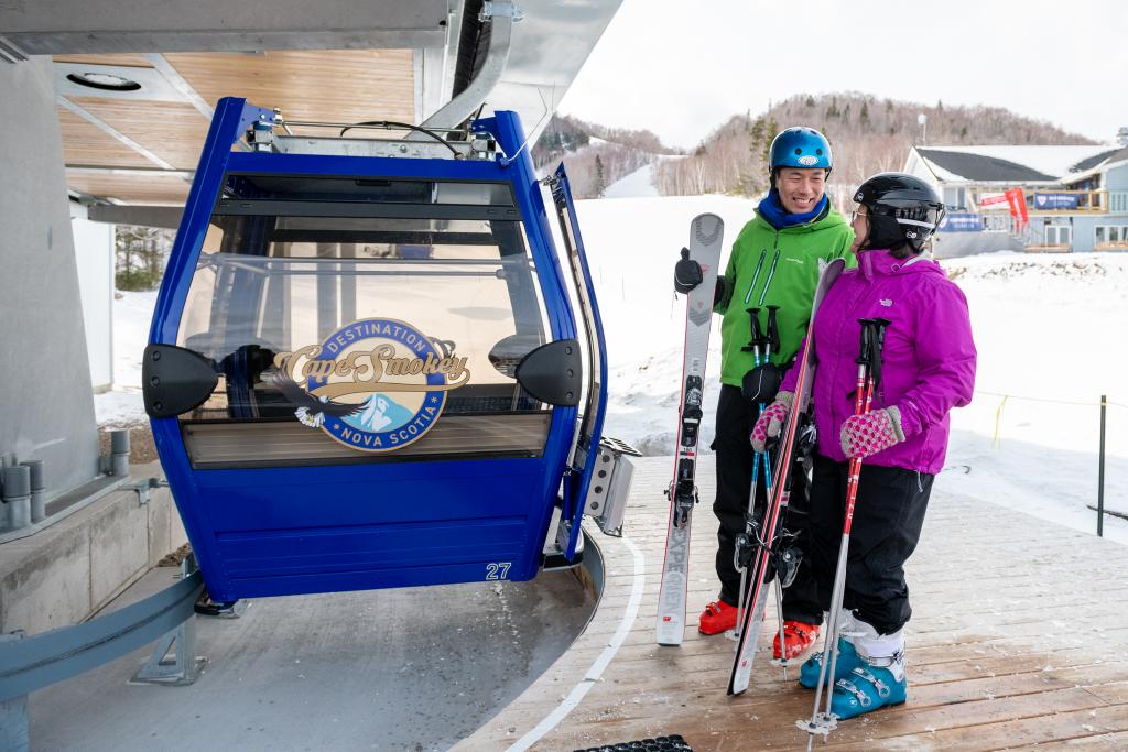 Cape Smokey ist ein erstklassiges Skigebiet in Cape Breton Nova Scotia und einer der besten Skipisten von Nova Scotia.