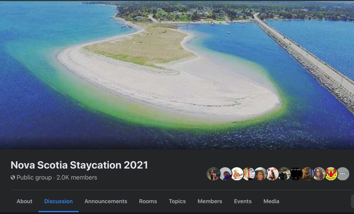 Grupo do Facebook da Nova Escócia Staycation