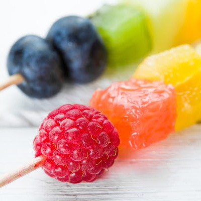 Rainbow Fruit Skewers