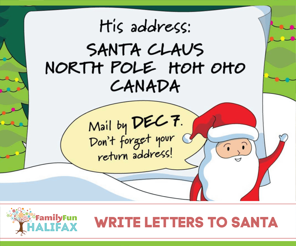 Write letters to Santa